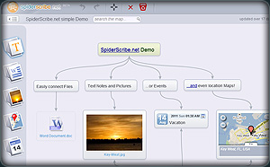 SpiderScribe.net preview